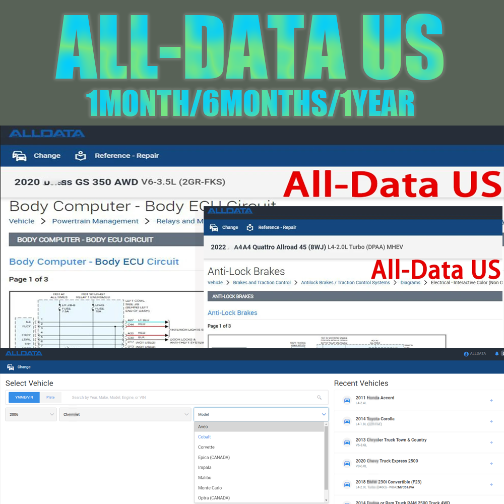 Workshop Tools Diagram - НОВЫЙ Онлайн-аккаунт Alldata US: Полная версия,