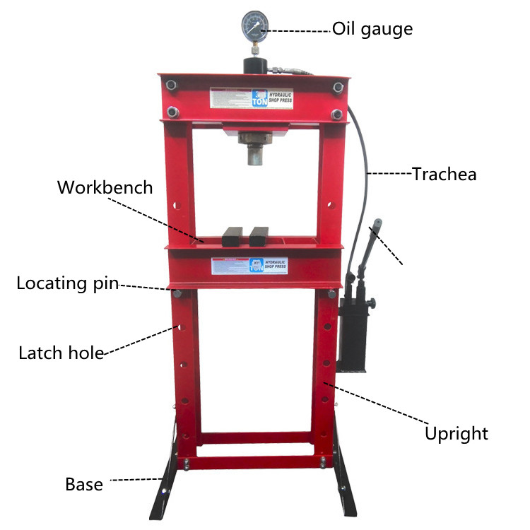 Workshop Tools Price - Автомобильный гидравлический пресс с двойным насосом