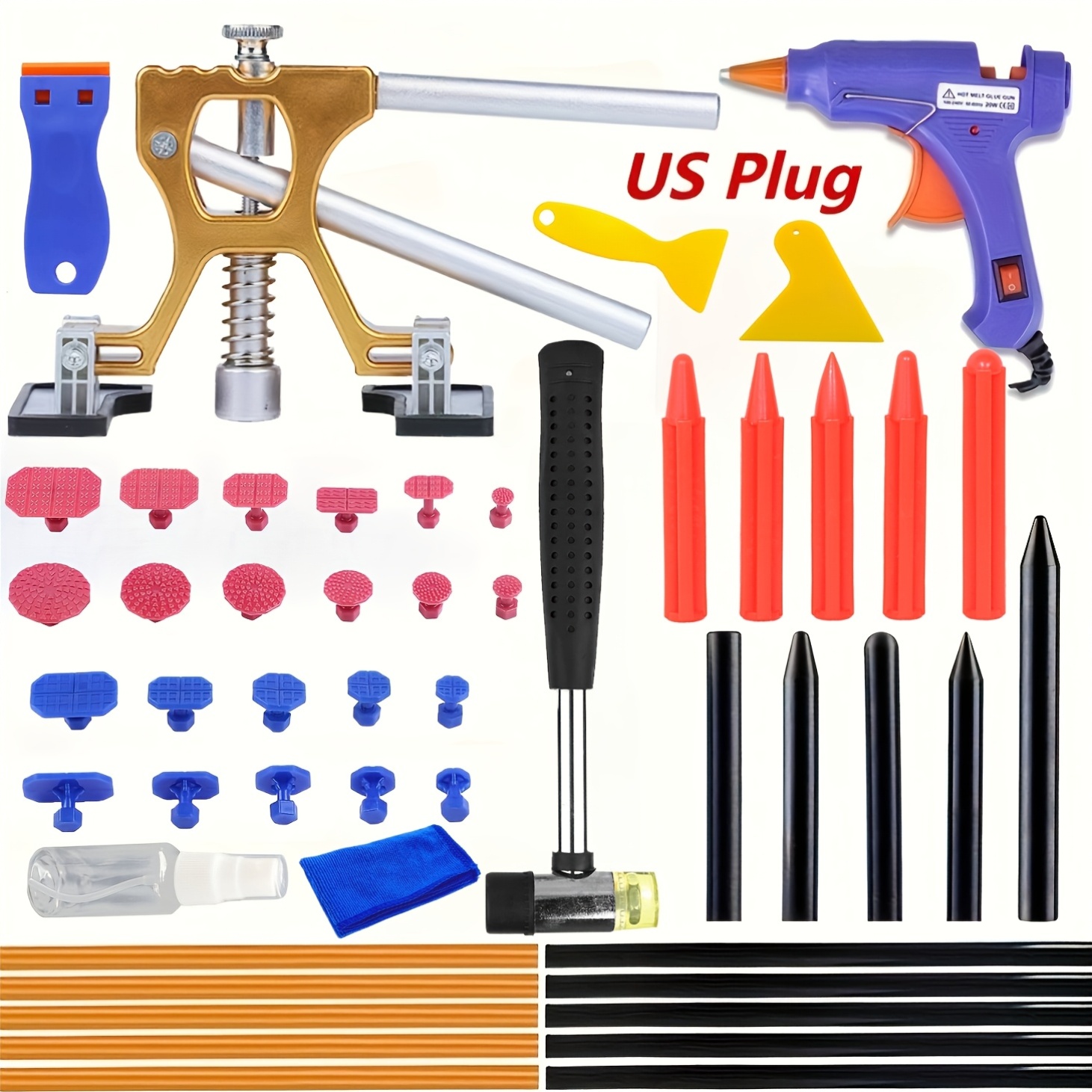 Car Workshop Tools Kit - Новый регулируемый набор для ремонта вмятин
