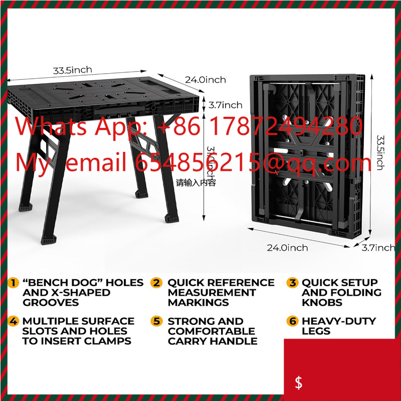 Простой в установке портативны – обзор и цена Workbench Portable Fold
