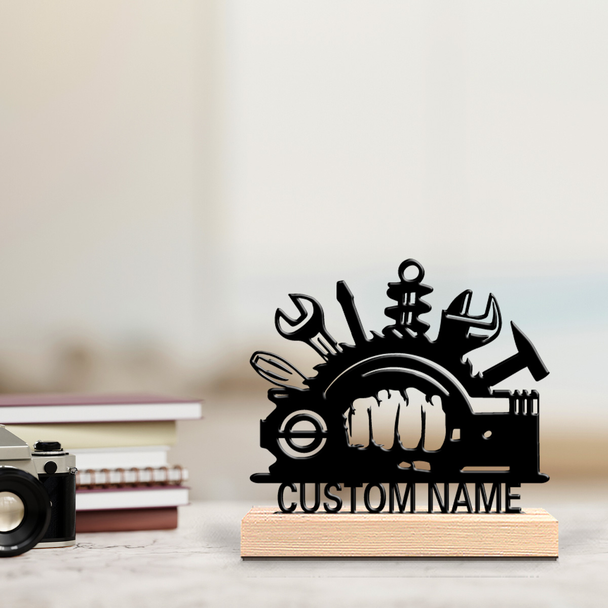 1 шт. Металлическая статуэтка  – обзор и цена Workshop Tools With Name
