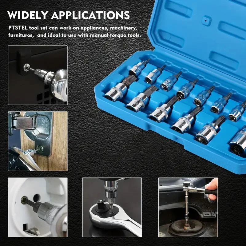 13 шт., набор ключей Torx, инс – обзор и цена Car Workshop Tools Kit