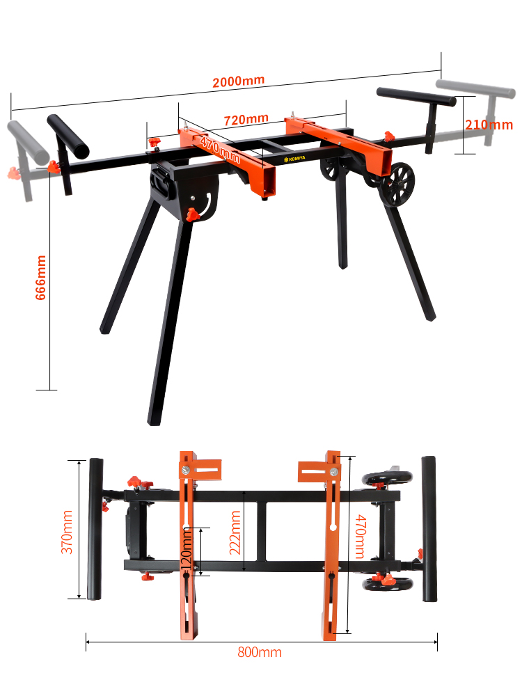 Подставка для торцовочной пилы – обзор и цена Workbench Portable Fold