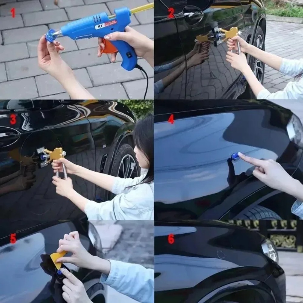 Набор для удаления вмятин с ав – обзор и цена Car Workshop Tools Kit