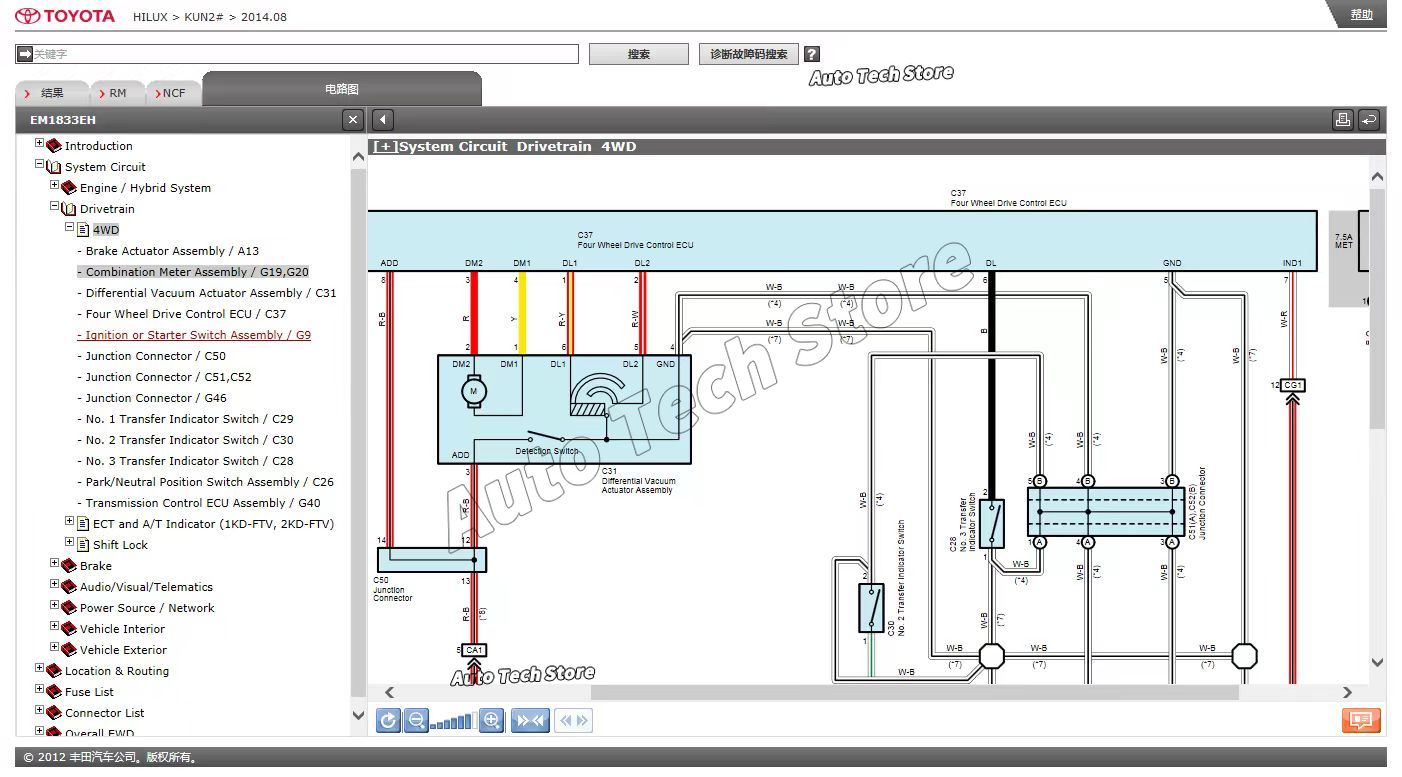 2023 для руководства по обслуж – обзор и цена Workshop Tools Diagram