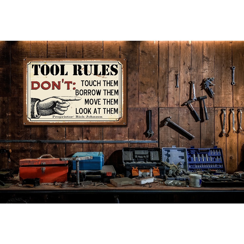 1 шт. Персонализированная мета – обзор и цена Workshop Tools With Name