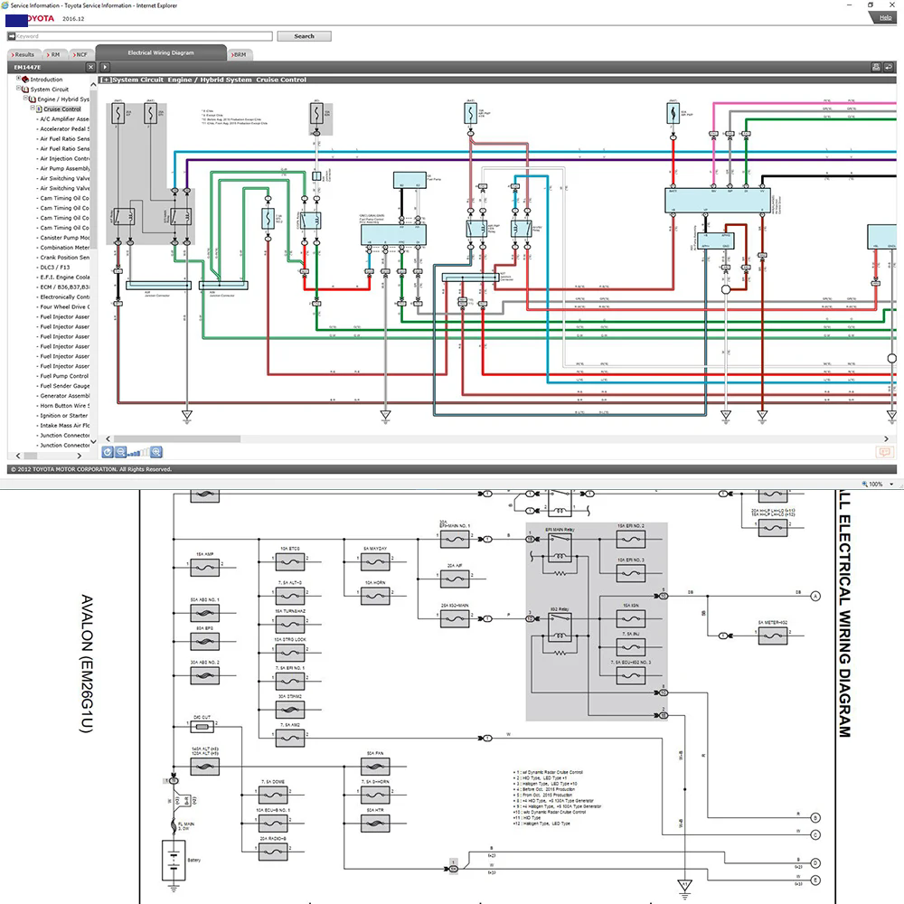 Ремонт ECU GISC Workshop Ручно – обзор и цена Workshop Tools Diagram